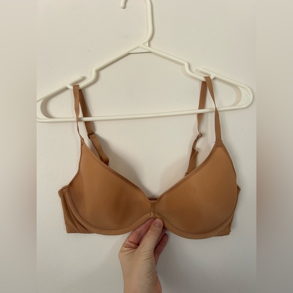 Skims Weightless Scoop Bra 36C Sienna - Picture 2 of 9